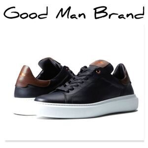 Good Man Brand Black Legend London Black/Dark Vachetta Italian Nappa Leather